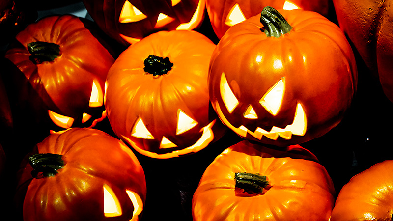 ハロウィンのお化けかぼちゃ｜ジャック・オ・ランタン